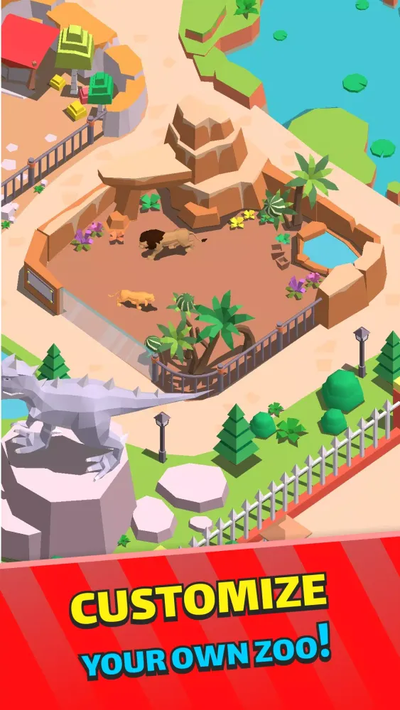 Zoo Idle: Exotic Park Tycoon Screenshots