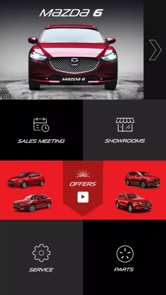 Capturas de pantalla de Mazda TAC Oman