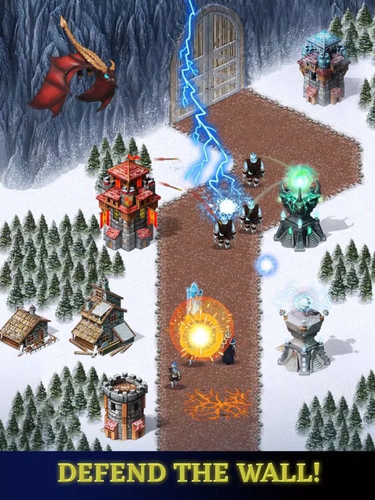 Zrzuty ekranu Tower Battle Empire Defense iPad 