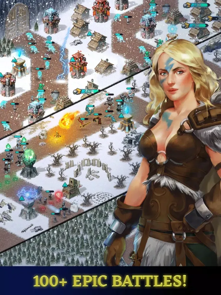 Zrzuty ekranu Tower Battle Empire Defense iPad 