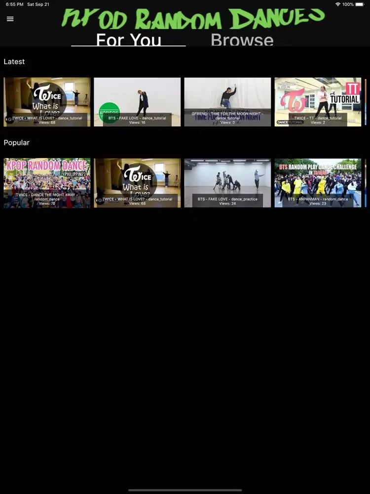 Screenshot di KPRD (K-pop Random Dances) iPad 