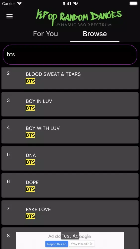 Screenshot di KPRD (K-pop Random Dances)