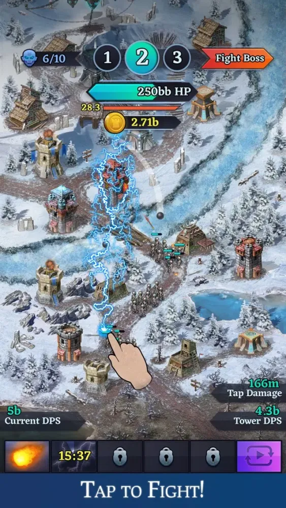 Tap War Idle Clicker Game Screenshots