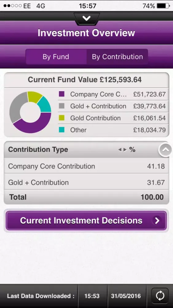 Track My Pension سکرین شاٹس