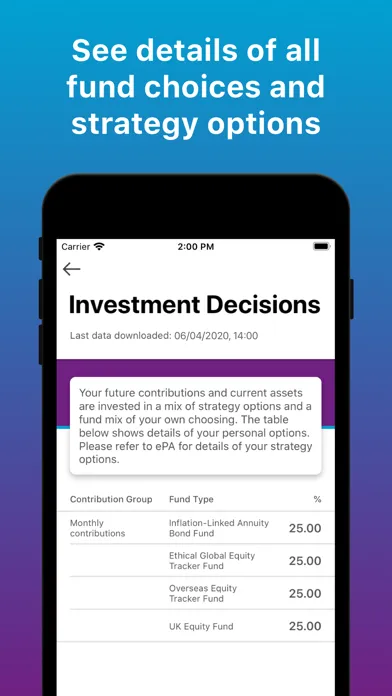 Скриншоты Track My Pension