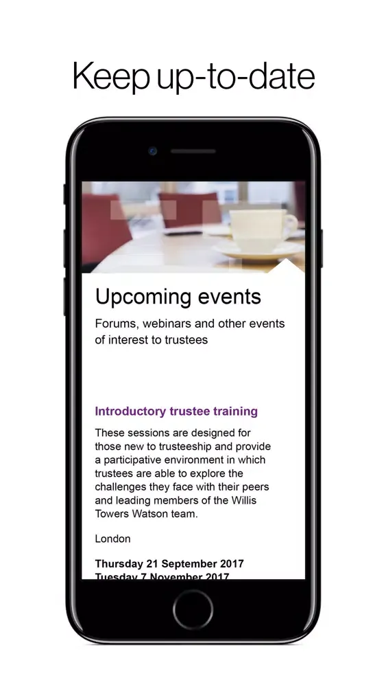 Screenshot di Pensions Briefing