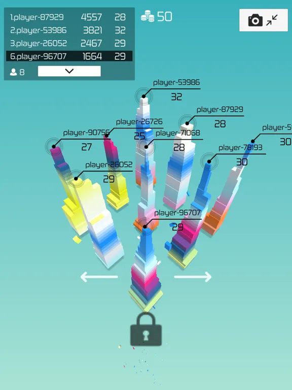 towerz.io - Multiplayer Stack iPad  স্ক্রিনশট