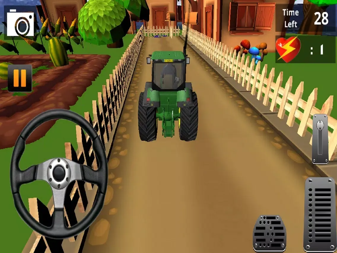 Tangkapan skrin Town Tractor Parking iPad