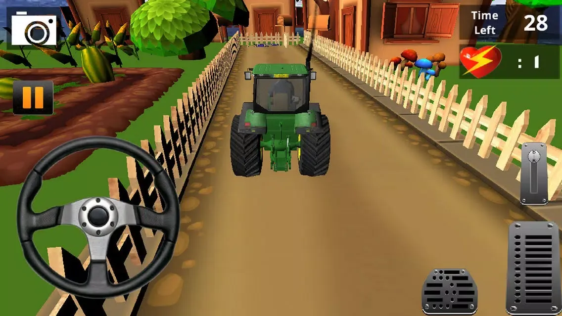 Tangkapan skrin Town Tractor Parking