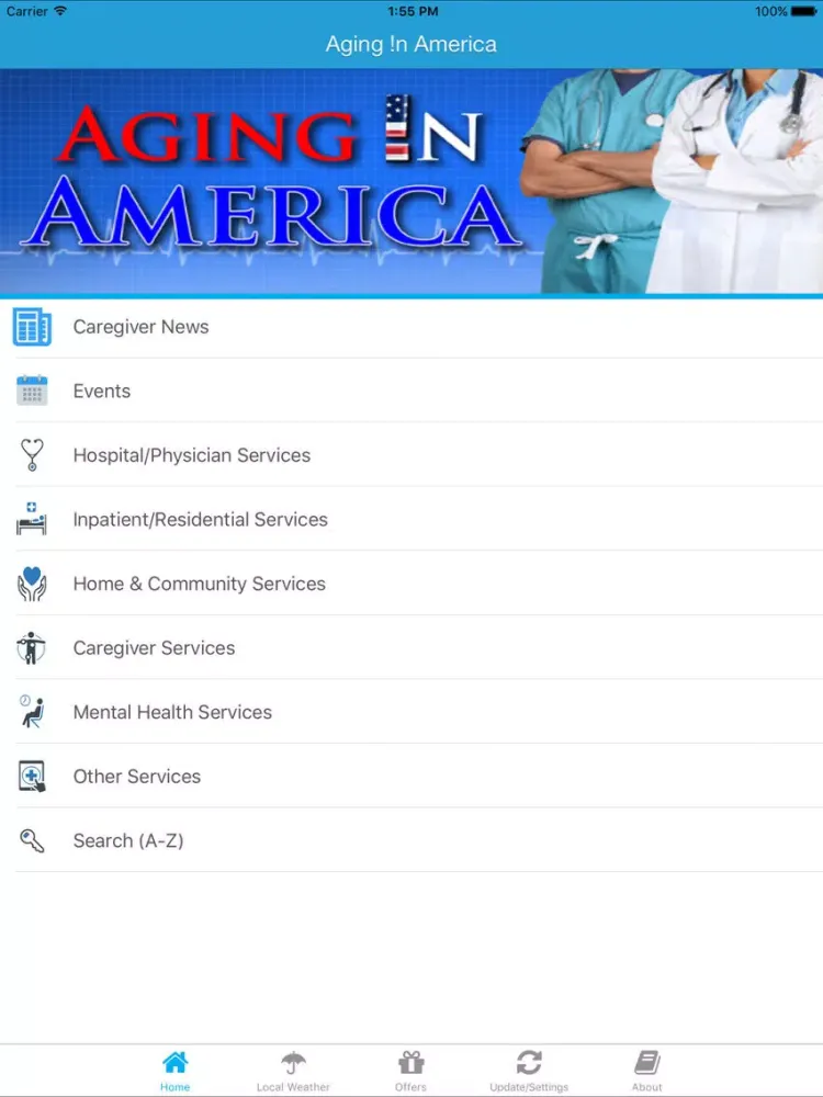 تصاویر Aging in America Florida iPad 