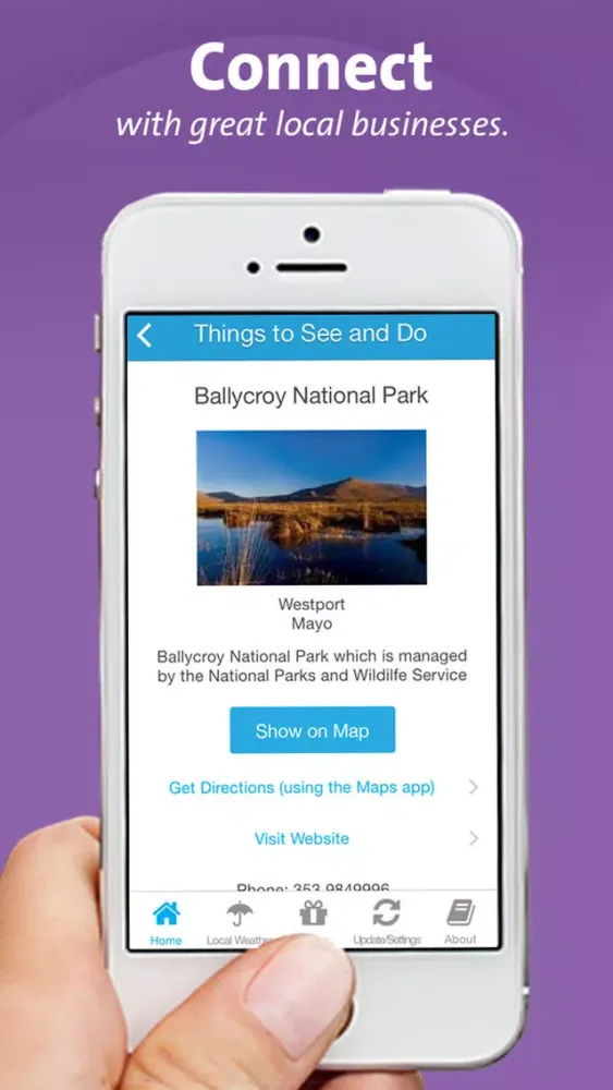 Westport App - Mayo- Local Business & Travel Guide स्क्रीनशॉट