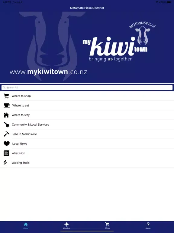 My Kiwi Town MPD iPad  স্ক্রিনশট