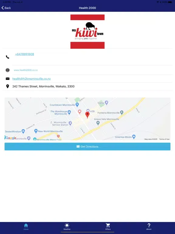 My Kiwi Town MPD iPad  স্ক্রিনশট