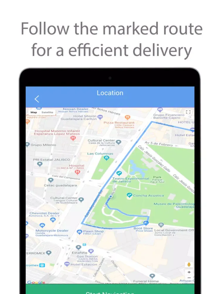 ภาพหน้าจอของ Town Driver partners iPad 