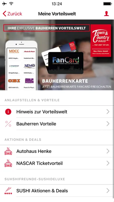 Bau-Vision Bauherrenkarte Screenshots