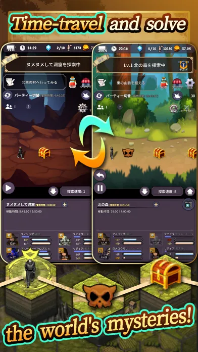 RPG Alis Temporis سکرین شاٹس