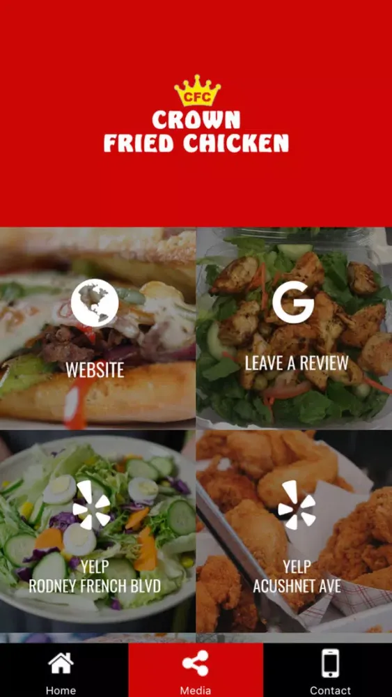 Zrzuty ekranu CFC Fried Chicken
