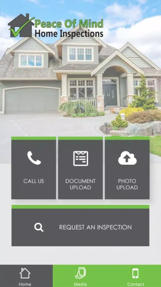 Zrzuty ekranu Peace of Mind Home Inspections