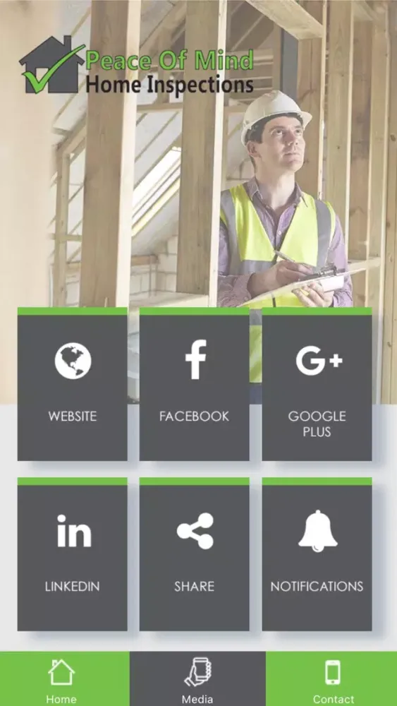 Zrzuty ekranu Peace of Mind Home Inspections