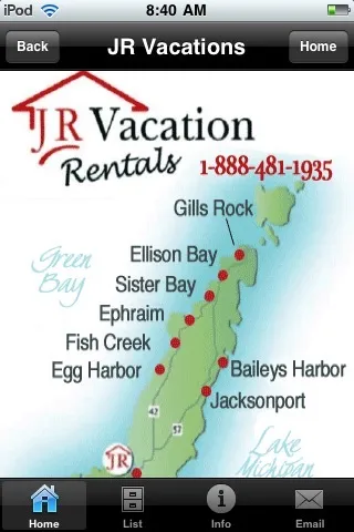 Captures d'écran de J R Vacation Rentals
