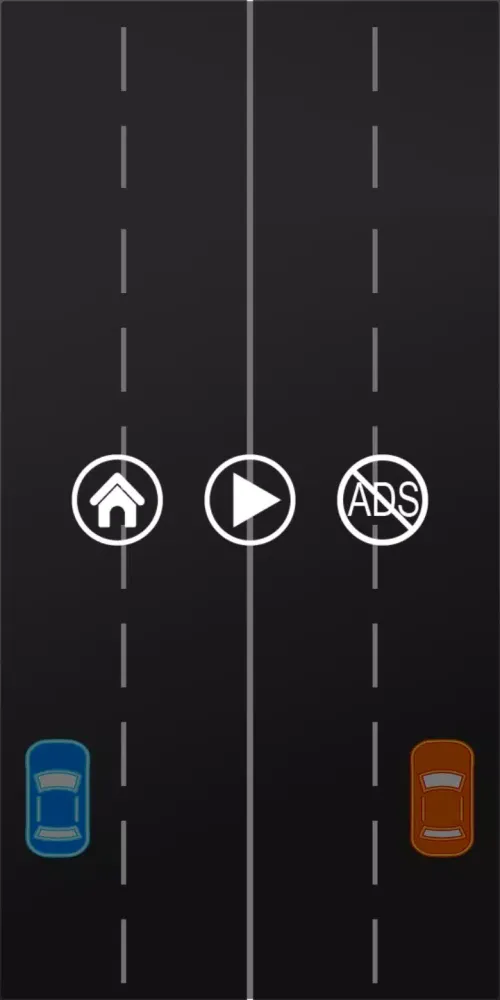 Tangkapan skrin Crash Cars - 2 Cars Racing