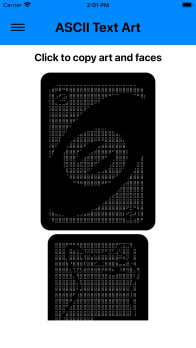 ASCII Text Art स्क्रीनशॉट