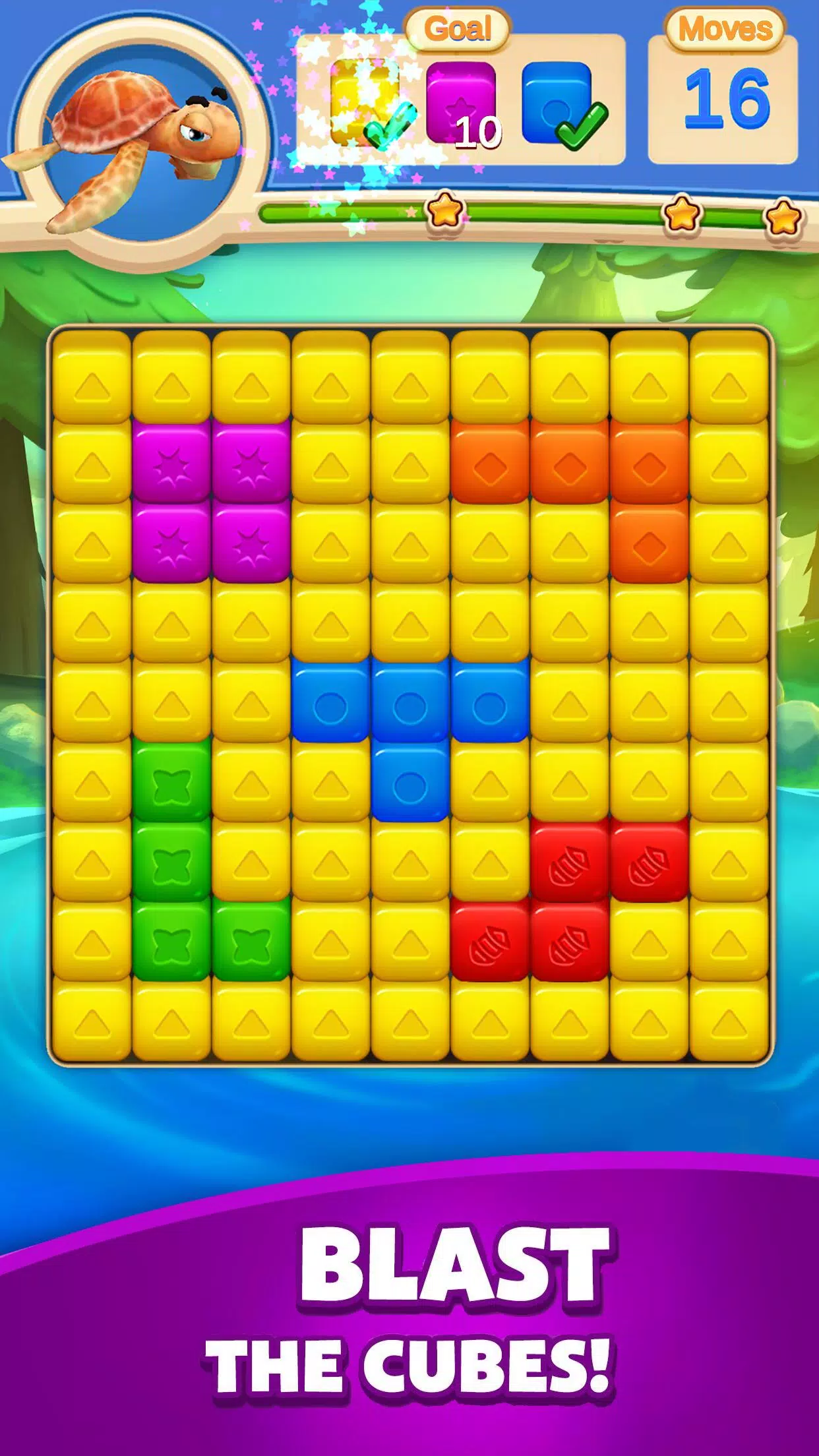Screenshot di Toy Cubes Blast:Match 3 Puzzle