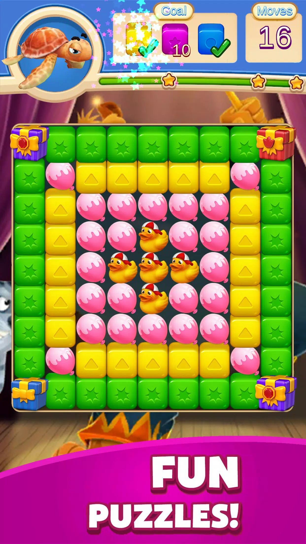 Screenshot di Toy Cubes Blast:Match 3 Puzzle
