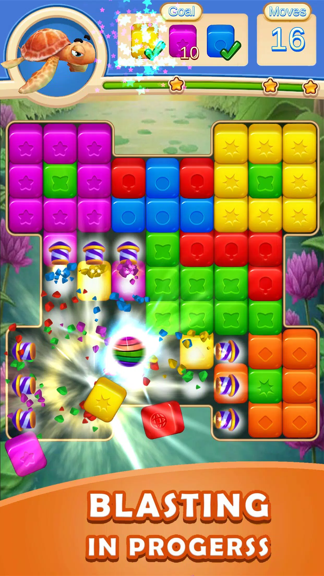Screenshot di Toy Cubes Blast:Match 3 Puzzle