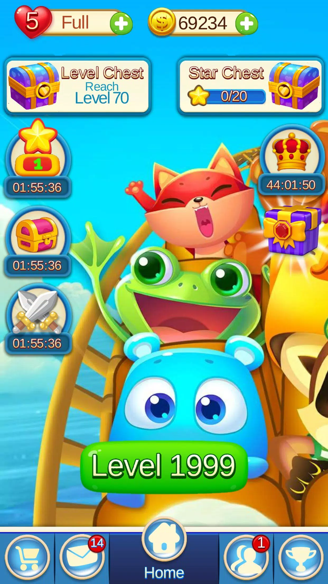 Screenshot di Toy Cubes Blast:Match 3 Puzzle