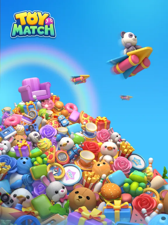 Toy Match 3D: Triple Match iPad 應用截圖