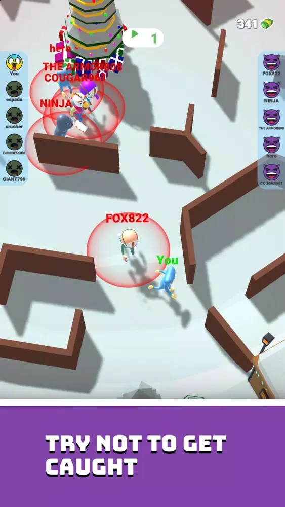 Zrzuty ekranu Evil Hide 3D: Catch-Up