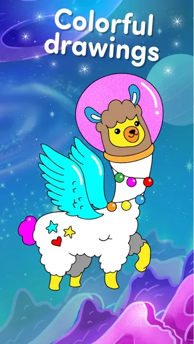 Screenshot di Fairies: Coloring fun for kids
