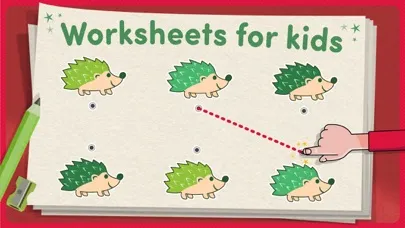 Preschool kids learning games. سکرین شاٹس