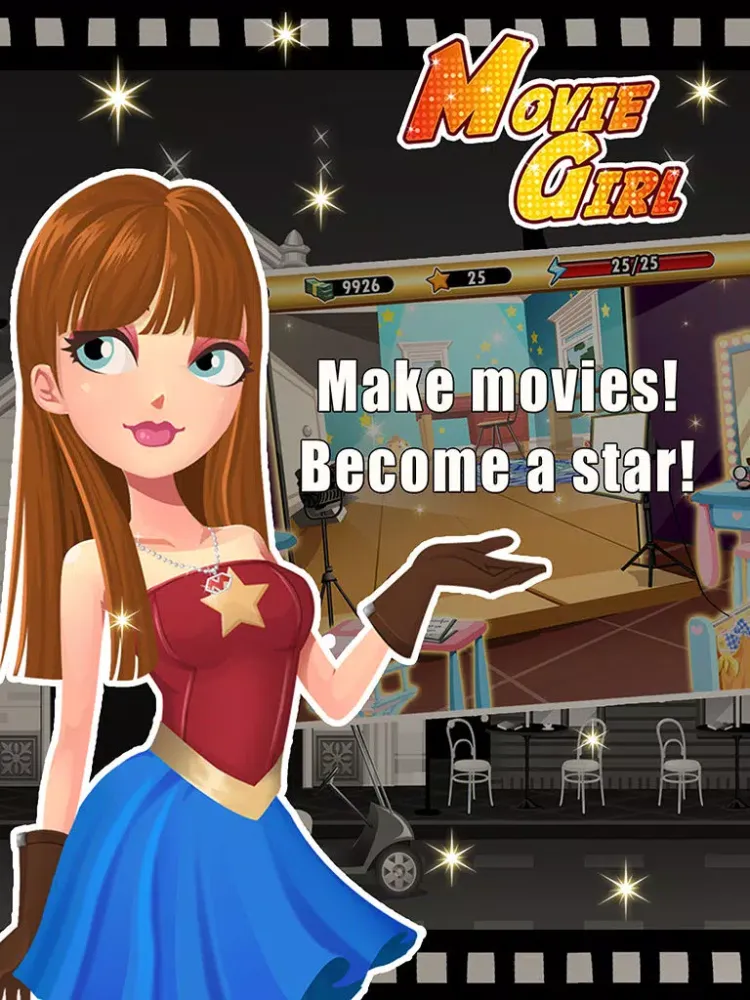 ภาพหน้าจอของ Movie Girl iPad 