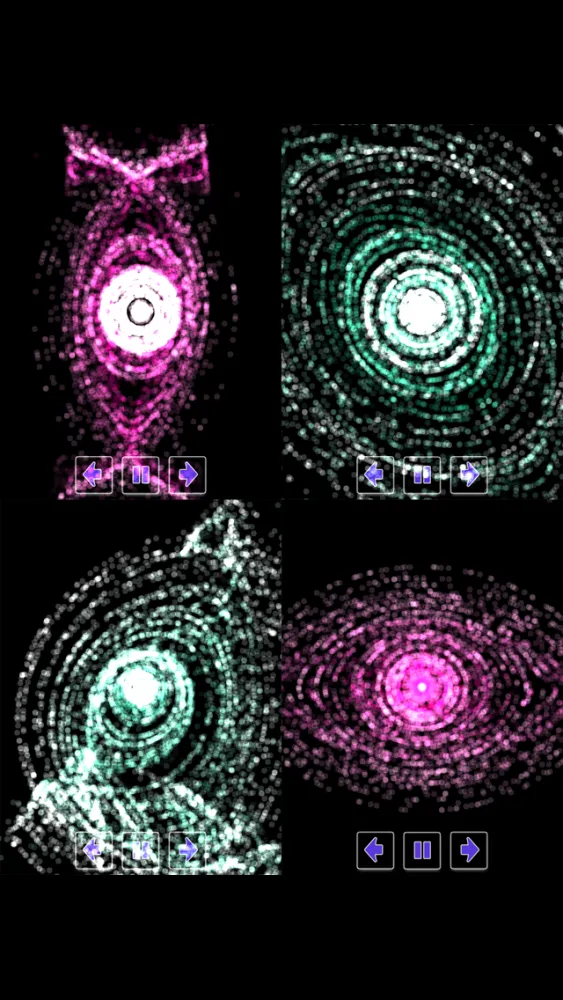Zrzuty ekranu Audiovisual Effects: Interactive Music Visualizer