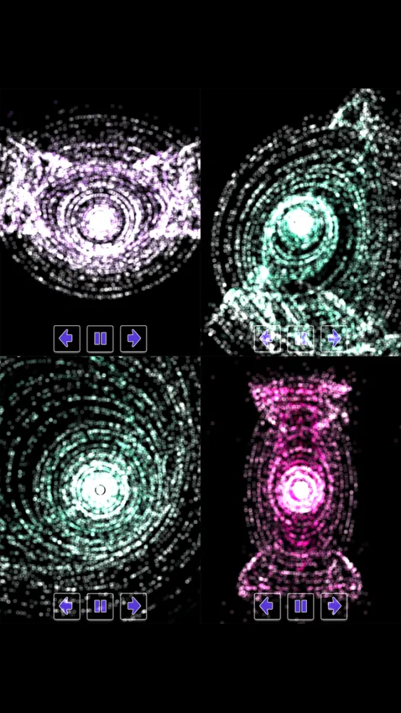 Zrzuty ekranu Audiovisual Effects: Interactive Music Visualizer