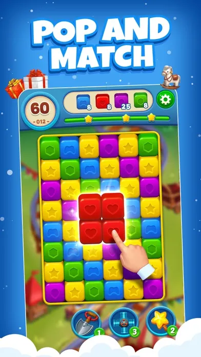 Screenshot di Toy Brick Crush！Blast Cubes