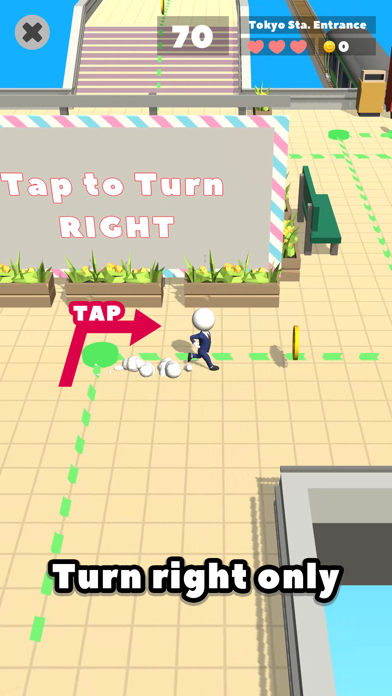 Tangkapan layar Mr. Turn Right
