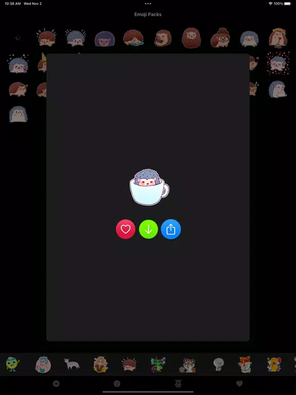 Capturas de pantalla de emojimixer iPad 