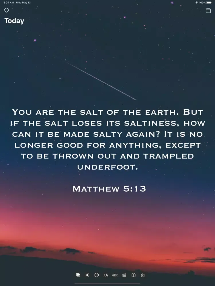 Bible: Verse of the Day iPad  স্ক্রিনশট