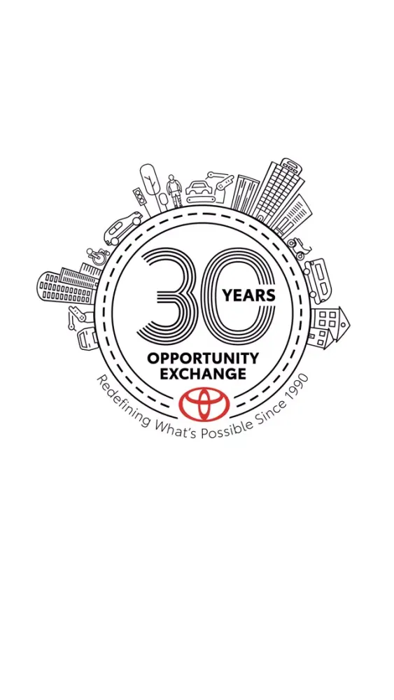 Screenshot di Toyota Exchanges