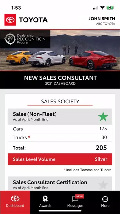 Toyota Dealership Recognition سکرین شاٹس