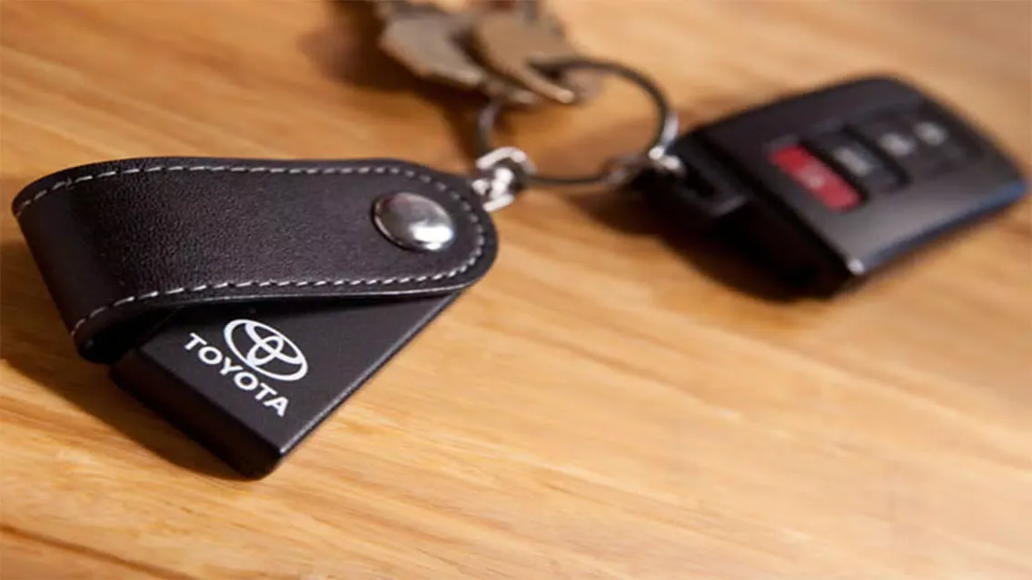 Zrzuty ekranu Toyota Key Finder