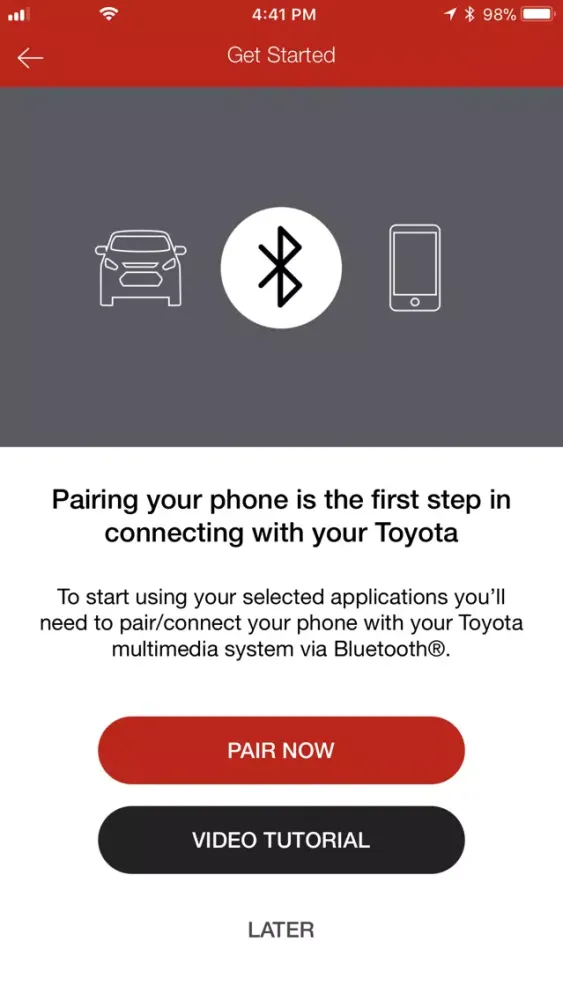 Entune™ 3.0 App Suite Connect سکرین شاٹس