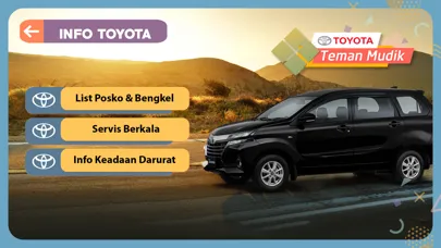 Toyota Teman Mudik Lebaran سکرین شاٹس