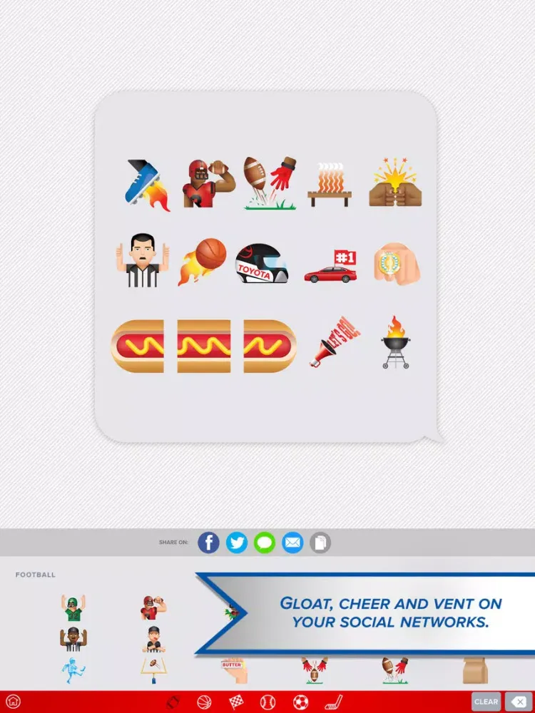 FanMojis iPad 应用截图