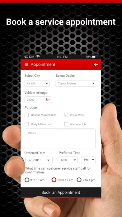 Capturas de pantalla de Toyota IMC Pakistan