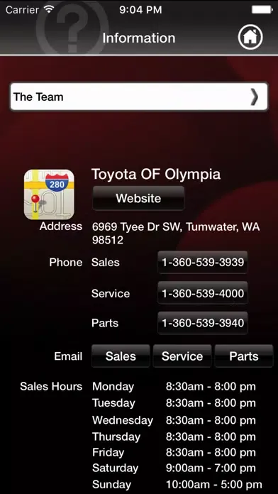 Toyota of Olympia应用截图
