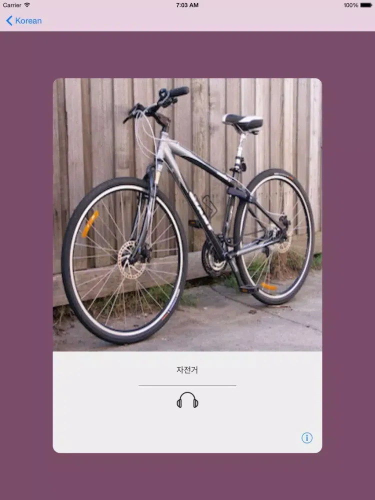 Learning Korean Basic 400 Words iPad 应用截图